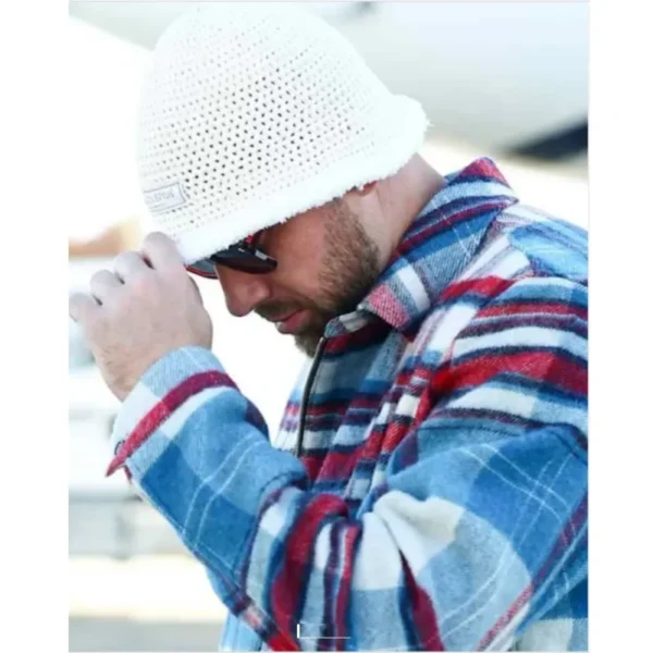Travis Kelce Cheif vs Panther Plaid Jacket - Image 6