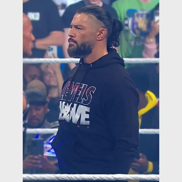 WWE Roman Reigns Levels Above Hoodie - Image 4