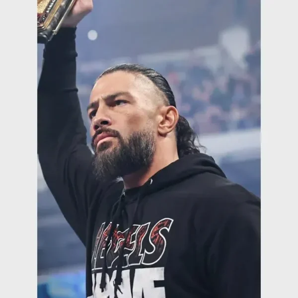 WWE Roman Reigns Levels Above Hoodie - Image 5