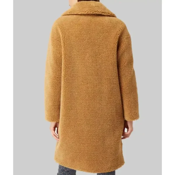 We Live in Time Almut Shearling Coat - Image 5