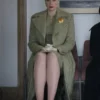 Wednesday S02 Larissa Weems Green Coat - Image 2