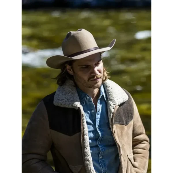 Yellowstone S05 Kayce Dutton Suede Jacket - Image 2