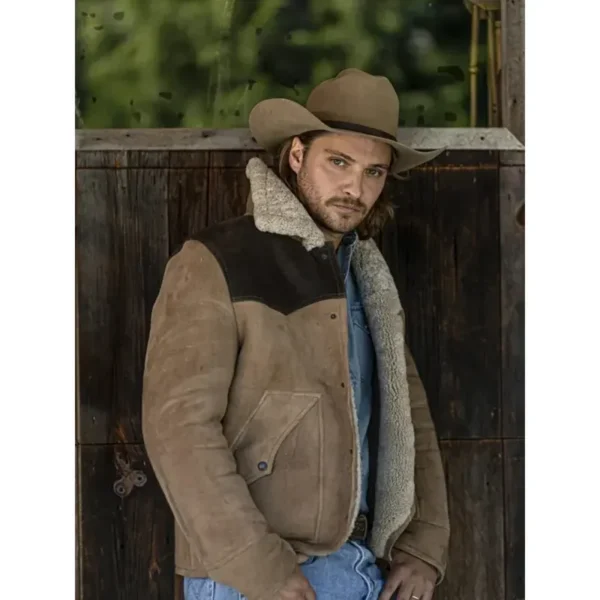 Yellowstone S05 Kayce Dutton Suede Jacket - Image 3