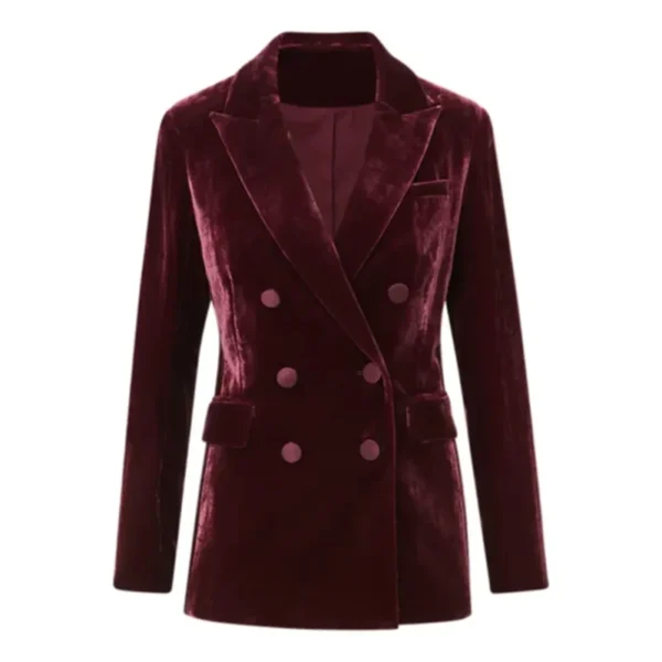 After Midnight Taylor Tomlinson Velvet Blazer - Image 2