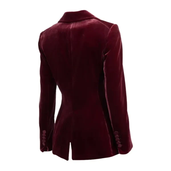 After Midnight Taylor Tomlinson Velvet Blazer - Image 3