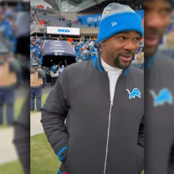 Antwaan Randle El Detroit Lions Jacket - Image 4