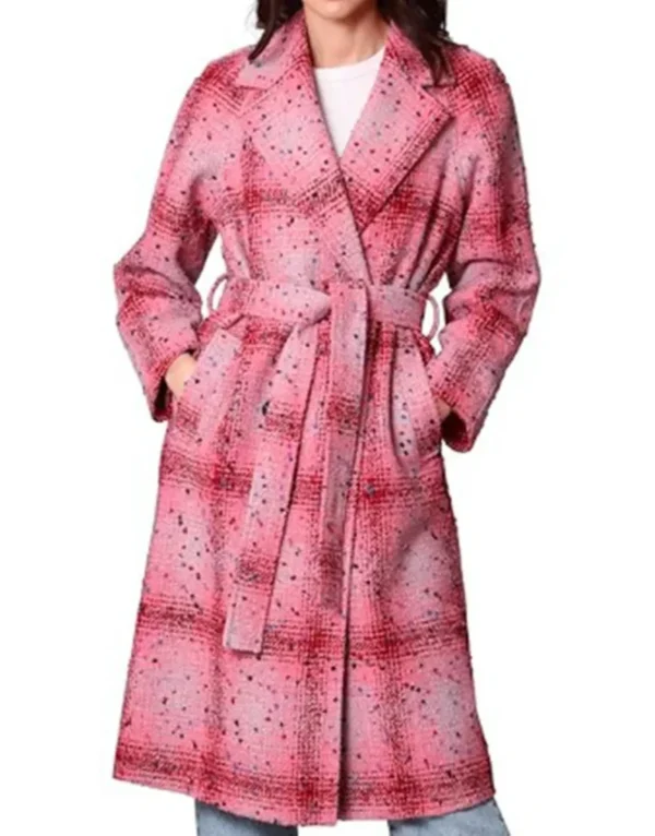 Elsbeth S02 Elsbeth Tascioni Flecked Coat - Image 2