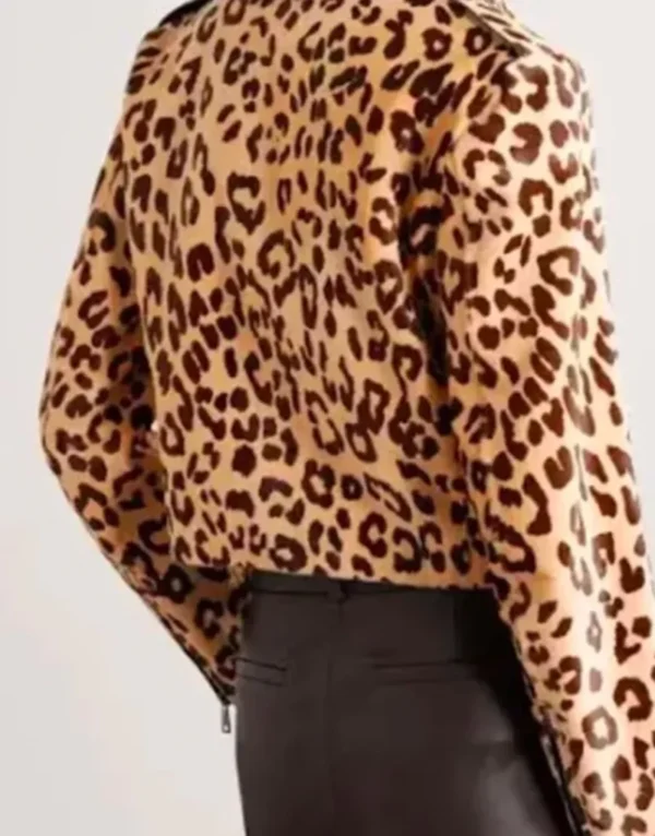 Landman Ali Larter Leopard Print Jacket - Image 3
