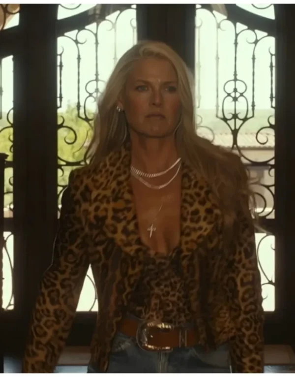 Landman Ali Larter Leopard Print Jacket - Image 4