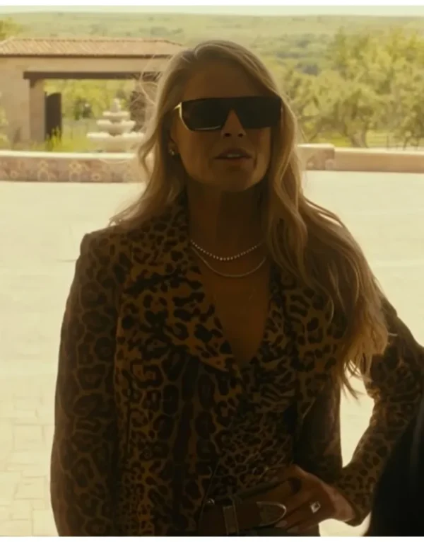 Landman Ali Larter Leopard Print Jacket - Image 5