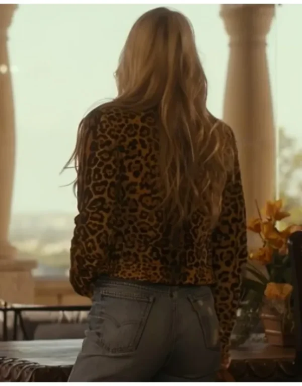 Landman Ali Larter Leopard Print Jacket - Image 6