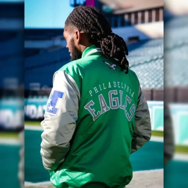 Philadelphia Eagles Primetime Heavyweight Jacket - Image 4