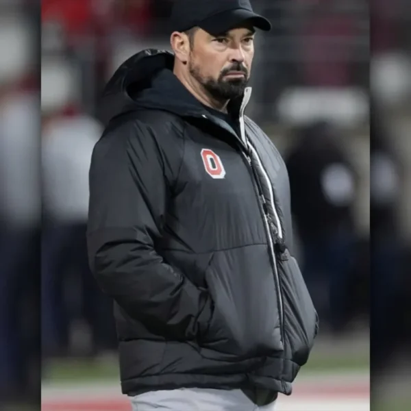 Tennessee v Ohio State Ryan Day Hooded Jacket - Image 2