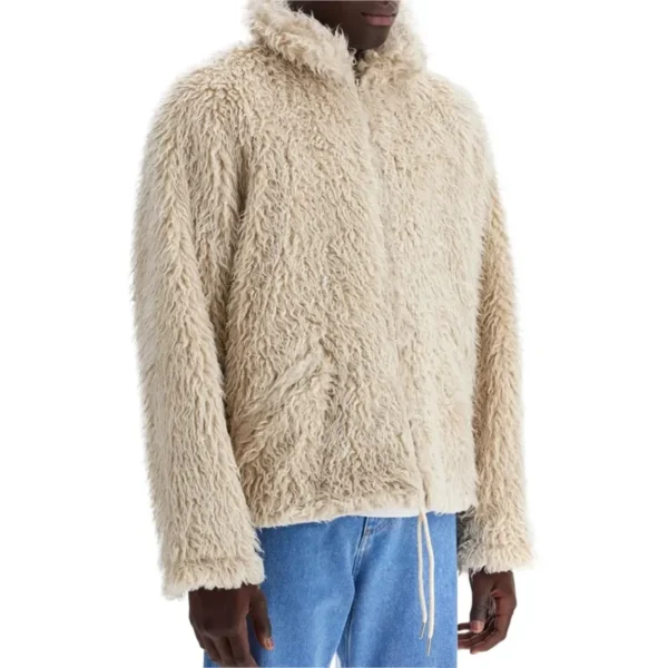 Travis Kelce MARNI Oat Shaggy Jacket - Image 3