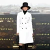 Unstoppable Premiere Jennifer Lopez White Coat - Image 4