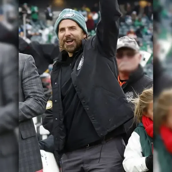 Bradley Cooper Eagles Black Jacket