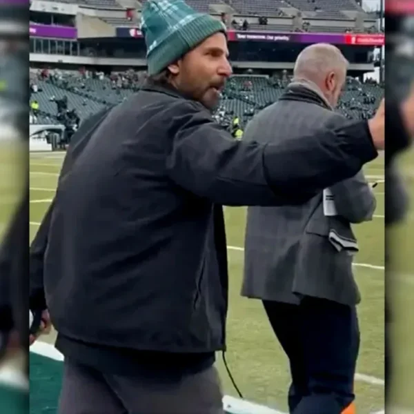 Bradley Cooper Eagles Black Jacket - Image 6
