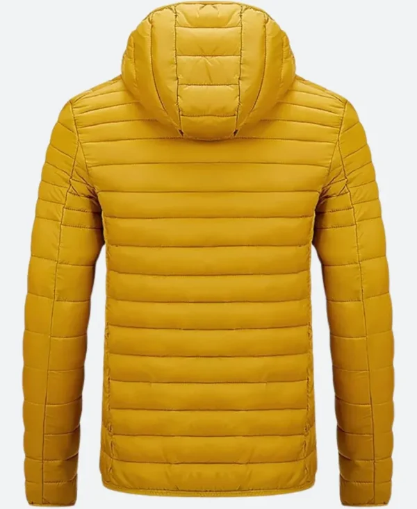 Craig T. Nelson Green and Gold Puffer Jacket - Image 3
