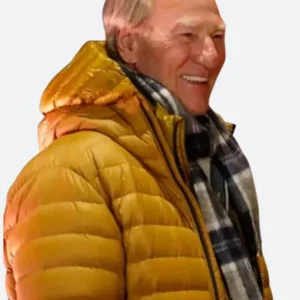 Craig T. Nelson Green and Gold Puffer Jacket