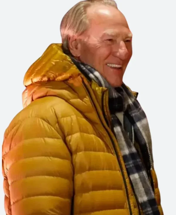 Craig T. Nelson Green and Gold Puffer Jacket
