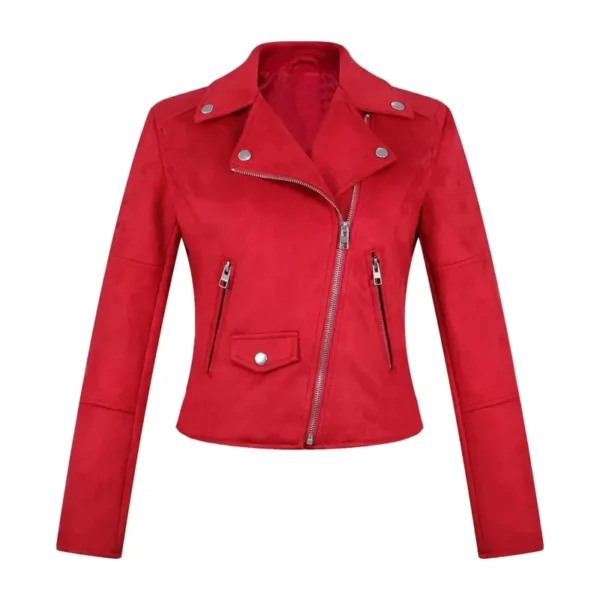 Doctor Who Nicola Coughlan Red Jacket - Image 2