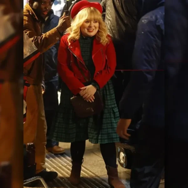 Doctor Who Nicola Coughlan Red Jacket - Image 7