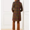 General Hospital 2024 Carolyn Hennesy Plaid Coat - Image 3