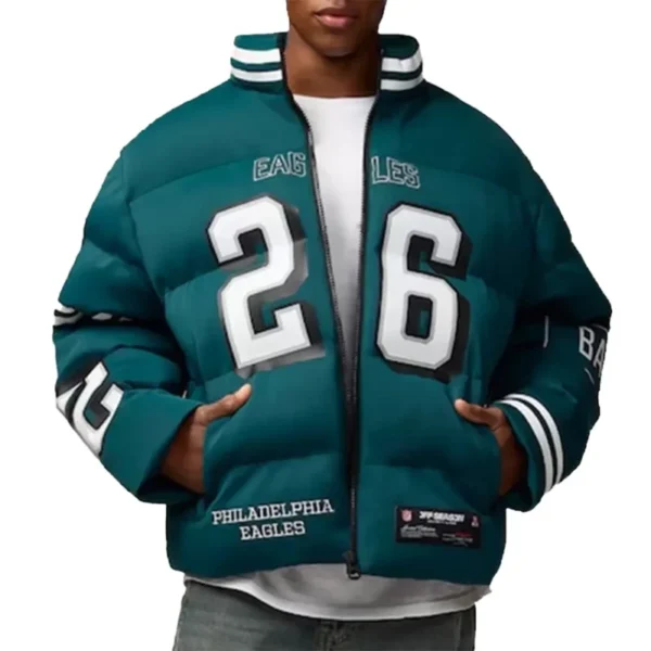 Jalen Hurts Philadelphia Eagles Puffer Jacket