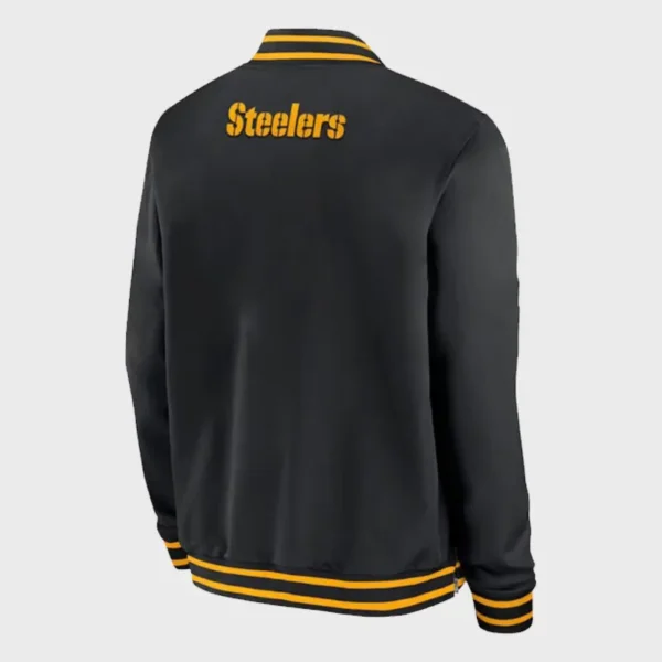 Mike Tomlin Pittsburgh Steelers Black Jacket - Image 3