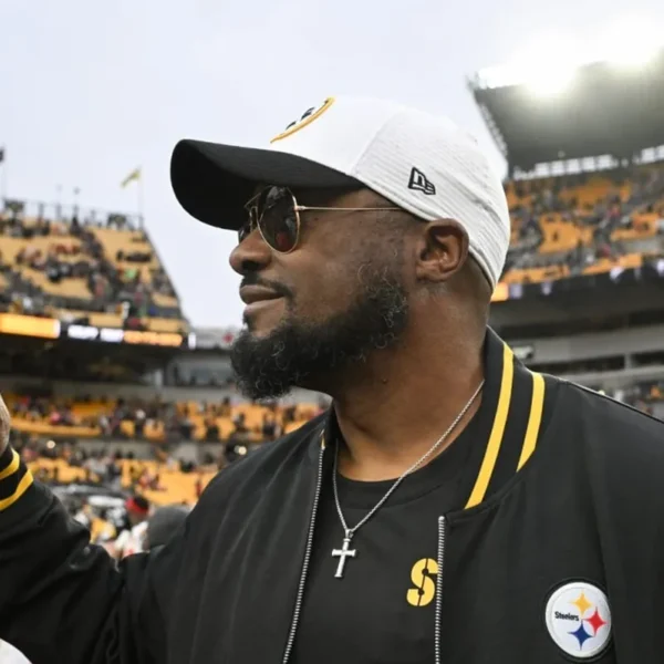 Mike Tomlin Pittsburgh Steelers Black Jacket - Image 4