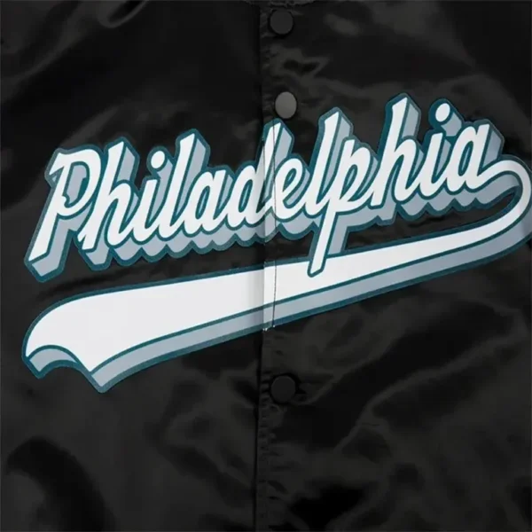 Nick Foles Philadelphia Eagles Black Jacket - Image 5