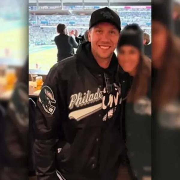 Nick Foles Philadelphia Eagles Black Jacket - Image 6