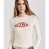 Shrinking Gaby White Girl Shirt - Image 2