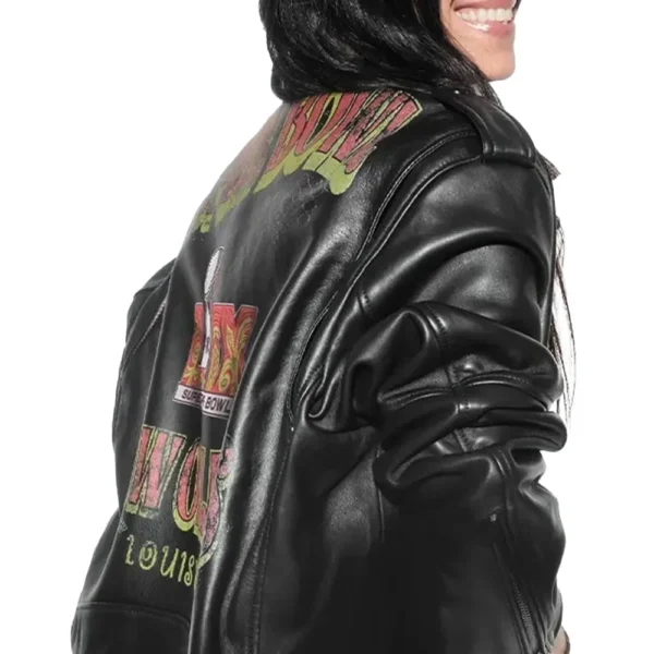 Super Bowl LIX Tabitha Moto Jacket - Image 3