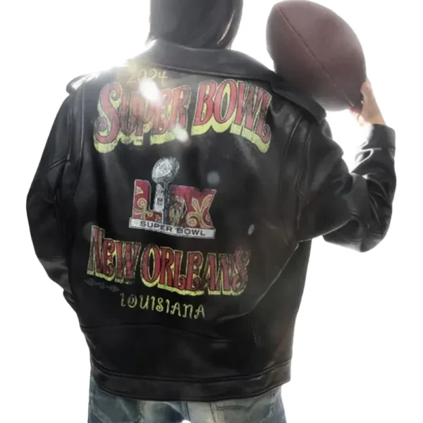 Super Bowl LIX Tabitha Moto Jacket - Image 5