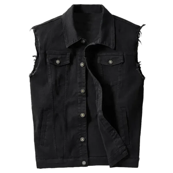 The Electric State Chris Pratt Black Vest - Image 2