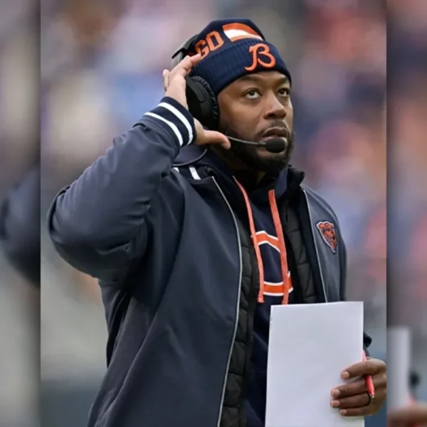 Thomas Brown Chicago Bears Bomber Jacket - Image 5
