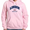 90 Day Fiance Jessica London England Pink Hoodie - Image 2
