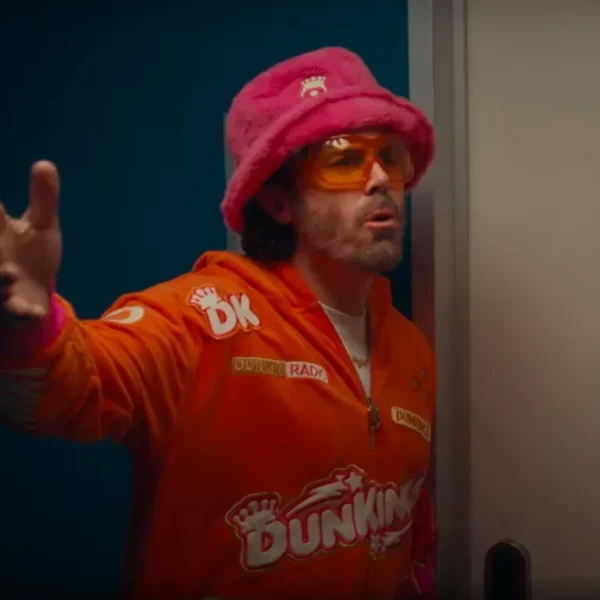 Super Bowl 2025 Casey Affleck Dunkings Tracksuit - Image 4