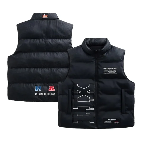 Super Bowl LIX Puffer Vest - Image 3