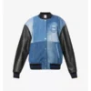 The Flip Off 2025 Christina Hall Denim Varsity Jacket - Image 2