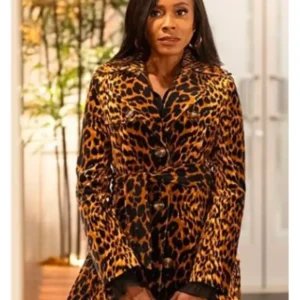 Beyond the Gates Hayley Lawson Leopard Trench Coat
