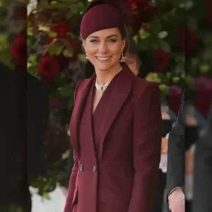 Ceremonial Welcome Kate Middleton Coat