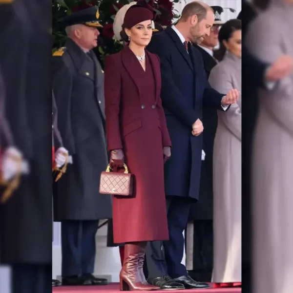 Ceremonial Welcome Kate Middleton Coat - Image 3