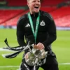 Eddie Howe Newcastle United Black Jacket - Image 2
