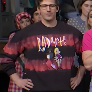 Saturday Night Live Andy Samberg Tie Dye Radarte Sweatshirt