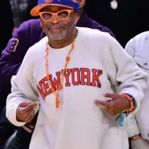 Spike Lee grey New york Knicks Sweatshirt