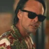 The White Lotus S03 Walton Goggins Crane-Printed Aloha Shirt
