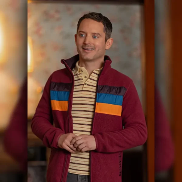 Yellowjacket S3 Elijah Wood Striped Jacket