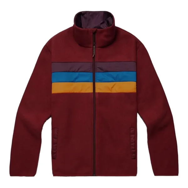 Yellowjacket S3 Elijah Wood Striped Jacket - Image 2